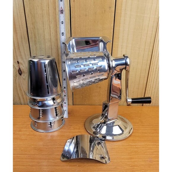 Vintage Vollrath 6003 King Kutler Manual Food Processor - Picture 2 of 13